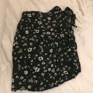 Flora Wrap skirt
